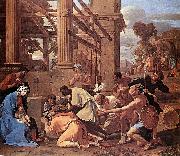 POUSSIN, Nicolas Adoration of the Magi sgf oil painting picture wholesale